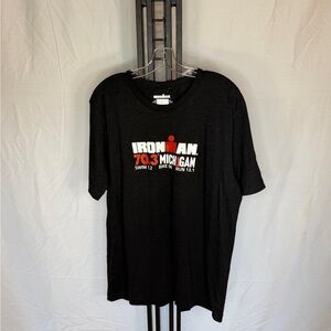 Iron Man Black Michigan‎ Short Sleeve Tee